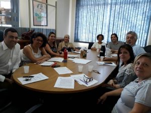 Febract em reunião na sede do CONED